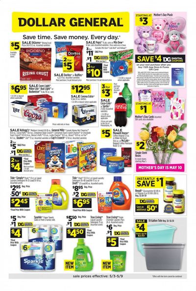 Dollar General Weekly Ad & Flyer May 3 to 9
