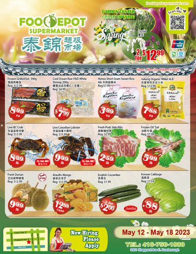 Food Depot Supermarket Flyer May 12 to 18