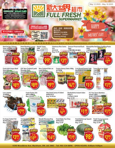 Full Fresh Supermarket Flyer May 12 to 18