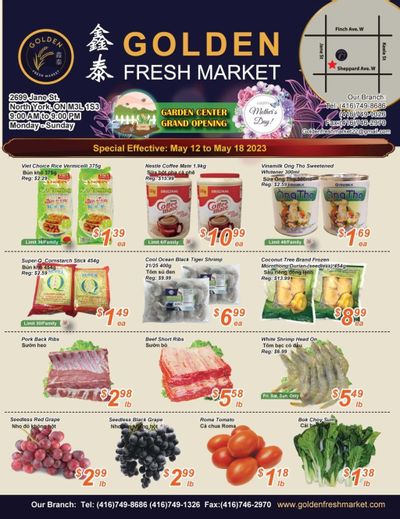 Golden Fresh Market Flyer May 12 to 18