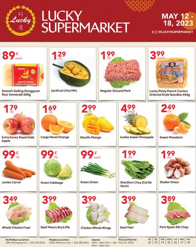 Lucky Supermarket (Winnipeg) Flyer May 12 to 18