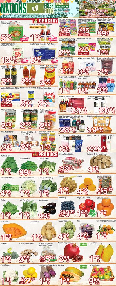 Nations Fresh Foods (Hamilton) Flyer May 12 to 18