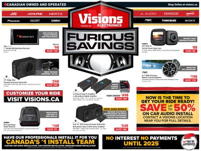 Visions Electronics Flyer May 12 to 18