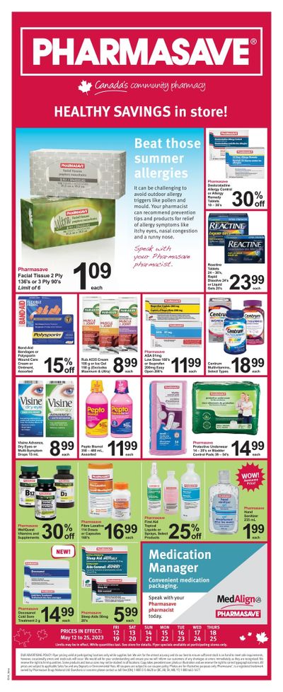 Pharmasave (West) Flyer May 12 to 25