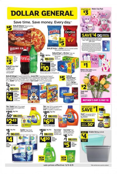 Dollar General Weekly Ad & Flyer May 3 to 9