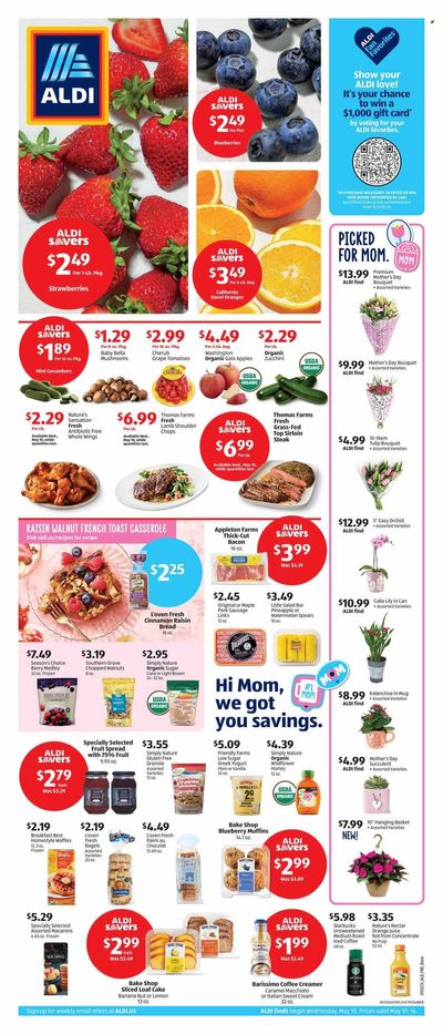ALDI (DE, MD, PA) Weekly Ad Flyer Specials May 10 to May 16, 2023