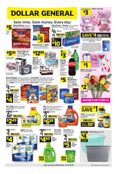 Dollar General Weekly Ad & Flyer May 3 to 9