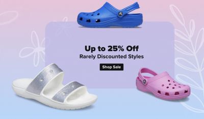Crocs Canada Deals: Save Up to 25% OFF Rarely Discounted Styles + $3 Single Jibbitz™ + More