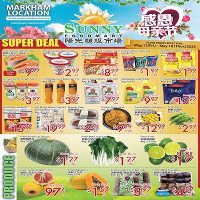 Sunny Foodmart (Markham) Flyer May 12 to 18
