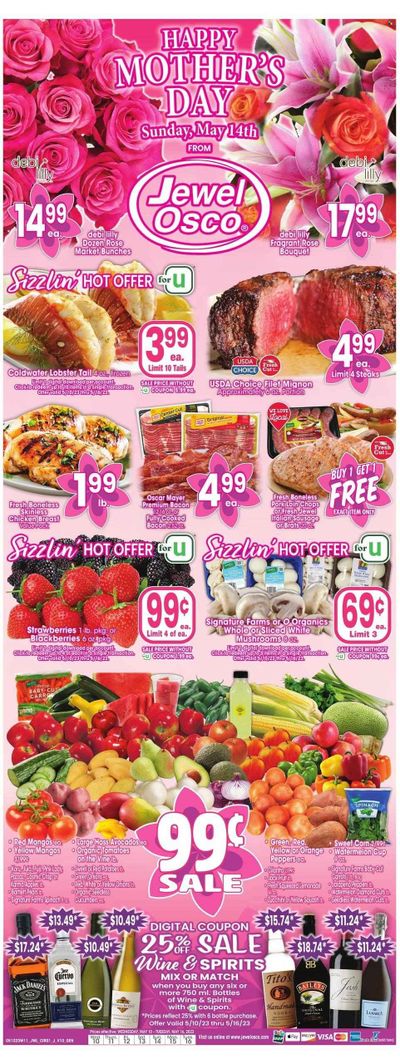 Jewel Osco (IL) Weekly Ad Flyer Specials May 10 to May 16, 2023