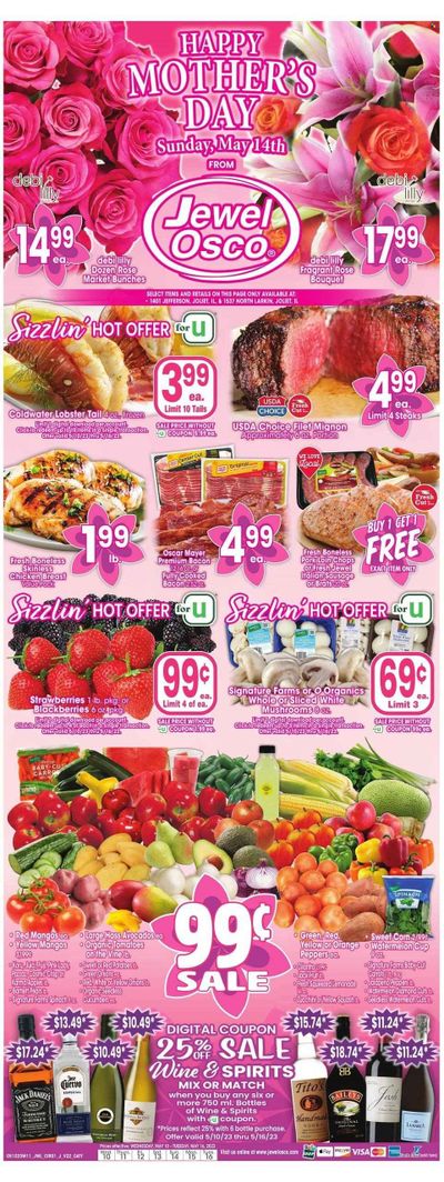 Jewel Osco (IL) Weekly Ad Flyer Specials May 10 to May 16, 2023