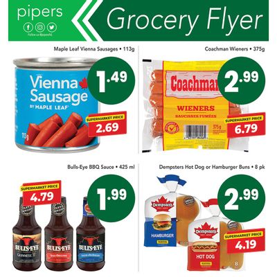 Pipers Superstore Flyer May 11 to 17