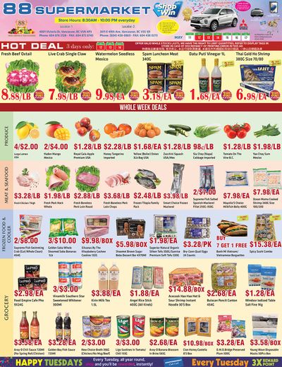88 Supermarket Flyer May 11 to 17