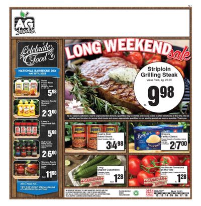 AG Foods Flyer May 12 to 18