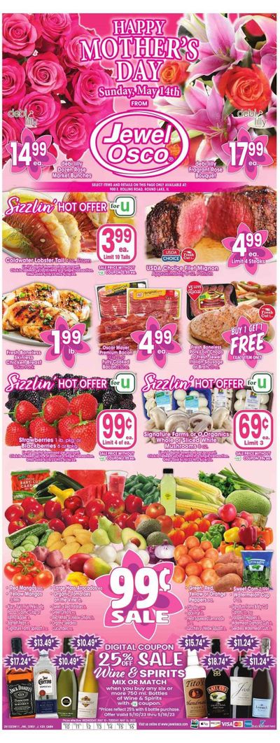 Jewel Osco (IL) Weekly Ad Flyer Specials May 10 to May 16, 2023