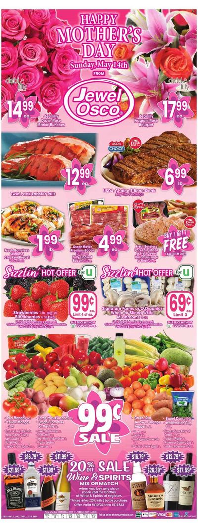 Jewel Osco (IN) Weekly Ad Flyer Specials May 10 to May 16, 2023