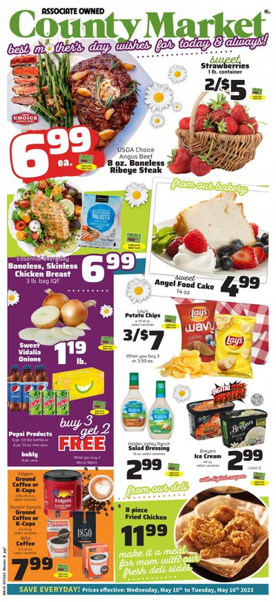 County Market (IL, IN, MO) Weekly Ad Flyer Specials May 10 to May 16, 2023