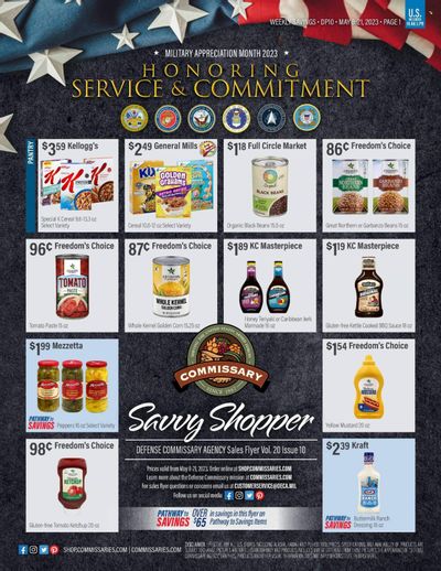 Commissary Weekly Ad Flyer Specials May 8 to May 21, 2023
