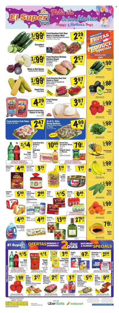 El Super (NM) Weekly Ad Flyer Specials May 10 to May 16, 2023