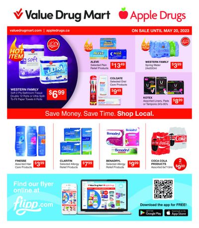 Apple Drugs Flyer May 7 to 20