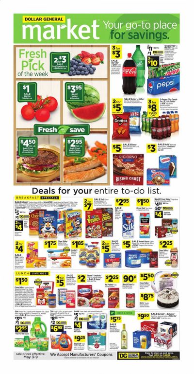 Dollar General Weekly Ad & Flyer May 3 to 9 Dollar General Weekly Ad & Flyer May 3 to 9
