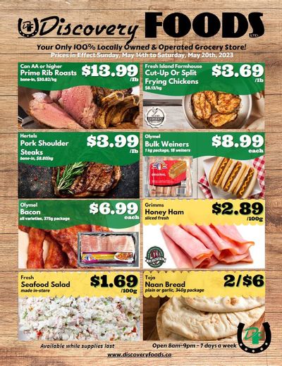 Discovery Foods Flyer May 14 to 20