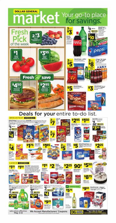 Dollar General Weekly Ad & Flyer May 3 to 9