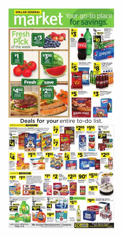 Dollar General Weekly Ad & Flyer May 3 to 9