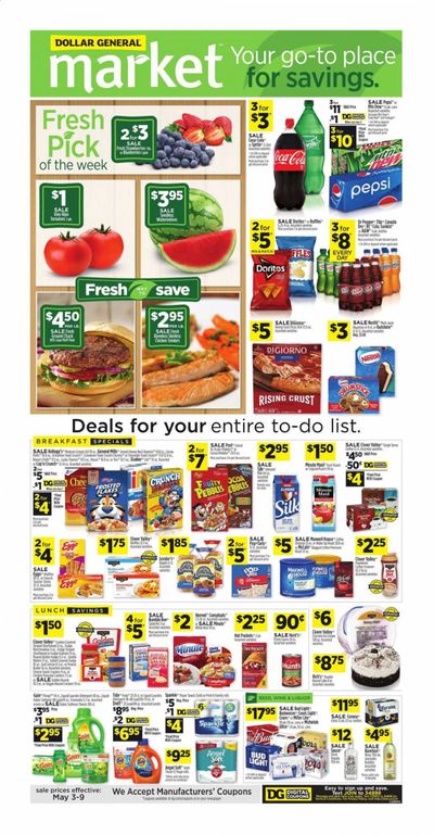 Dollar General Weekly Ad & Flyer May 3 to 9