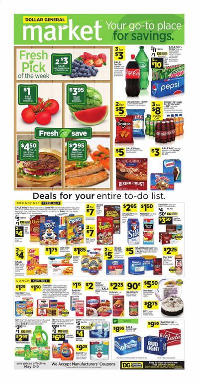 Dollar General Weekly Ad & Flyer May 3 to 9