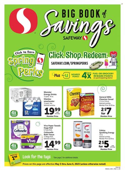 Safeway (CA) Weekly Ad Flyer Specials May 3 to June 6, 2023