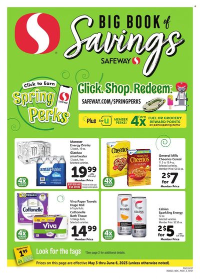 Safeway (CA) Weekly Ad Flyer Specials May 3 to June 6, 2023