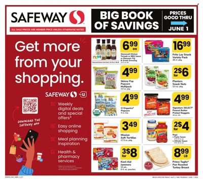 Safeway (DC, MD) Weekly Ad Flyer Specials May 5 to June 1, 2023