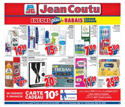 Jean Coutu (QC) Flyer May 18 to 24