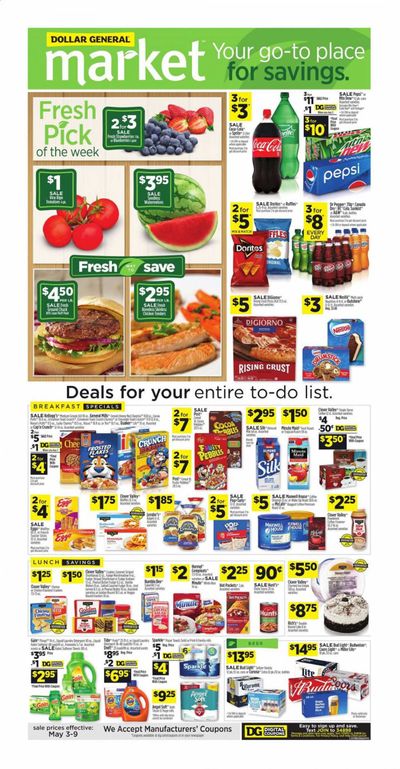 Dollar General Weekly Ad & Flyer May 3 to 9