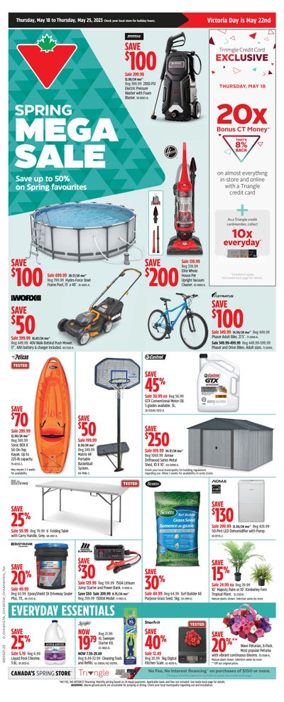 Canadian Tire (ON) Flyer May 18 to 25