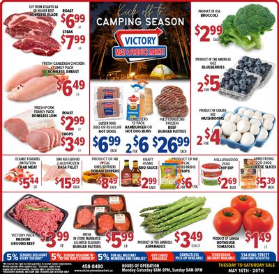 Victory Meat Market Flyer May 16 to 20