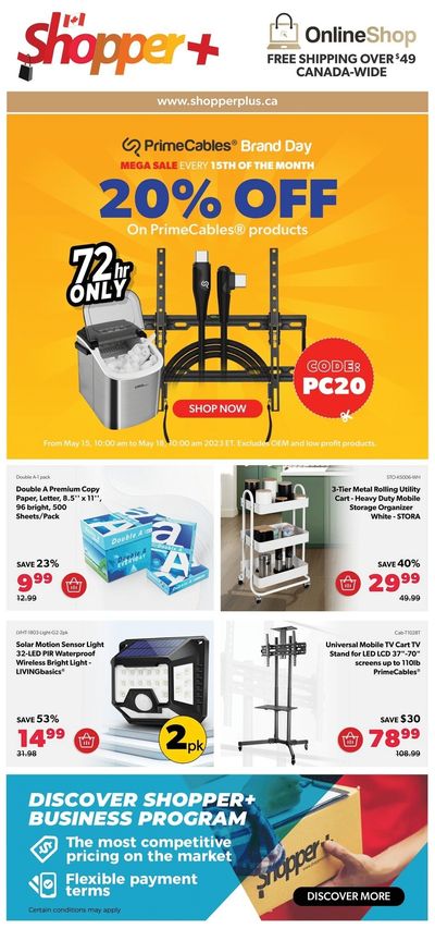 Shopper Plus Flyer May 16 to 23