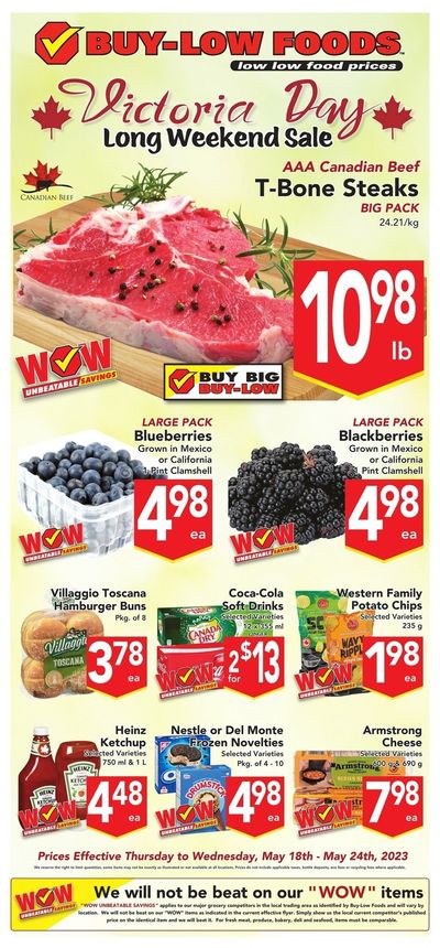 Buy-Low Foods Flyer May 18 to 24