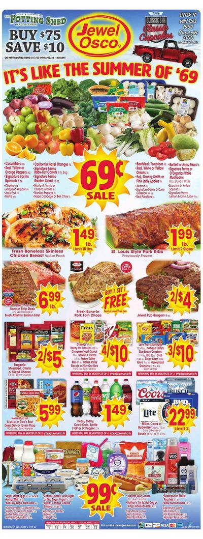Jewel Osco (IA) Weekly Ad Flyer Specials May 17 to May 23, 2023