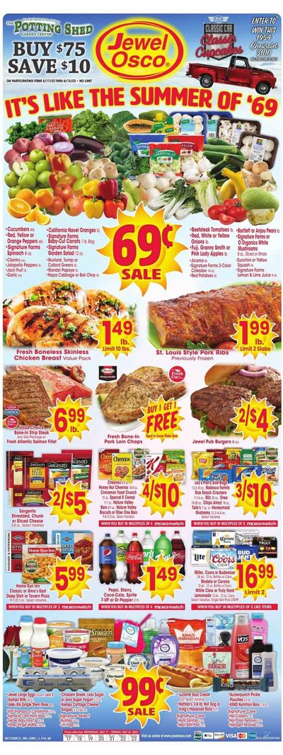 Jewel Osco (IL) Weekly Ad Flyer Specials May 17 to May 23, 2023