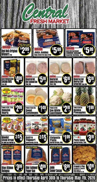 Central Fresh Market Flyer April 30 to May 7