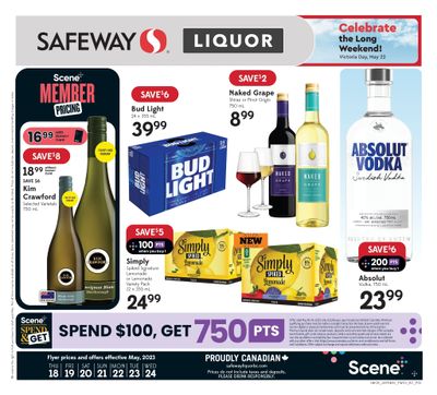 Safeway Liquor (BC) Flyer May 18 to 24