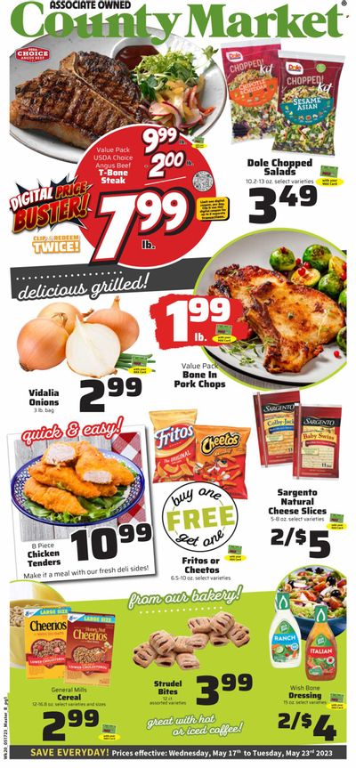 County Market (IL, IN, MO) Weekly Ad Flyer Specials May 17 to May 23, 2023