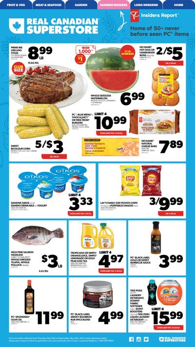 Real Canadian Superstore (West) Flyer May 18 to 24