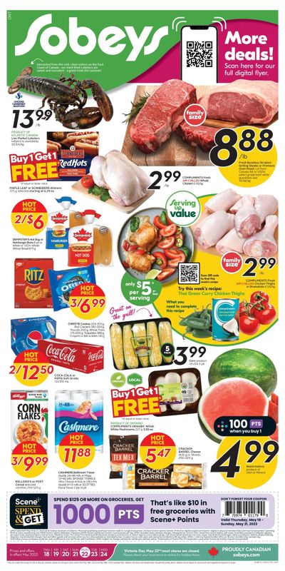 Sobeys (ON) Flyer May 18 to 24