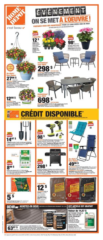Home Depot (QC) Flyer May 18 to 24