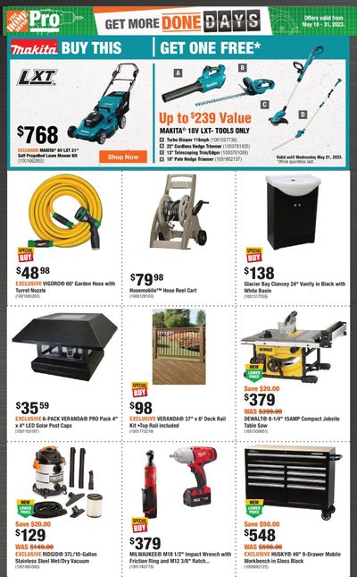 Home Depot (ON) Flyer May 18 to 24