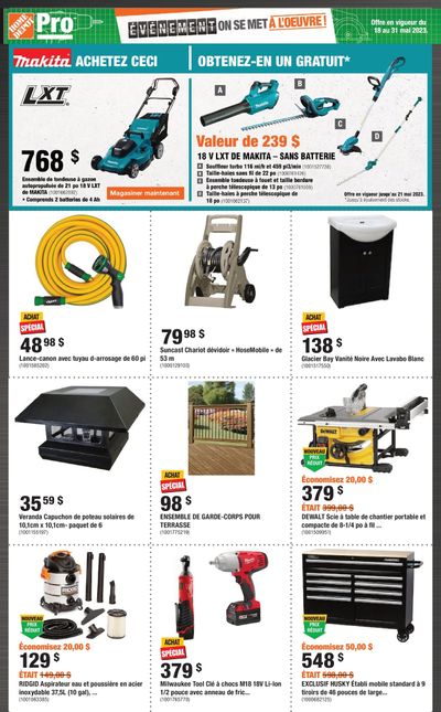 Home Depot (West) Flyer May 18 to 24