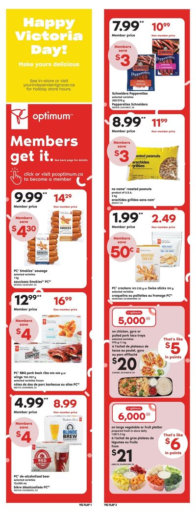 Independent Grocer (ON) Flyer May 18 to 24